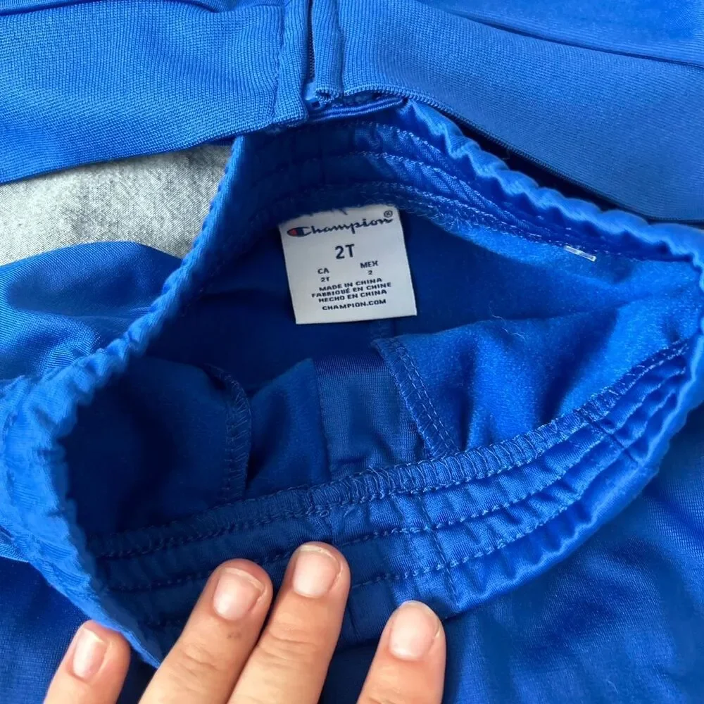 2 piece NWT Toddler Champion Blue tracksuit set